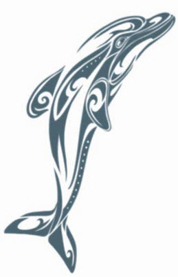 Tribal Delfin Tattoo – Tattoo for a week